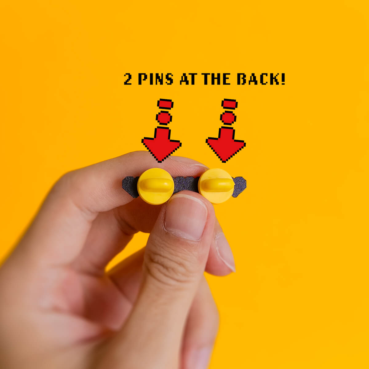 Pixel hearts (rainbow)