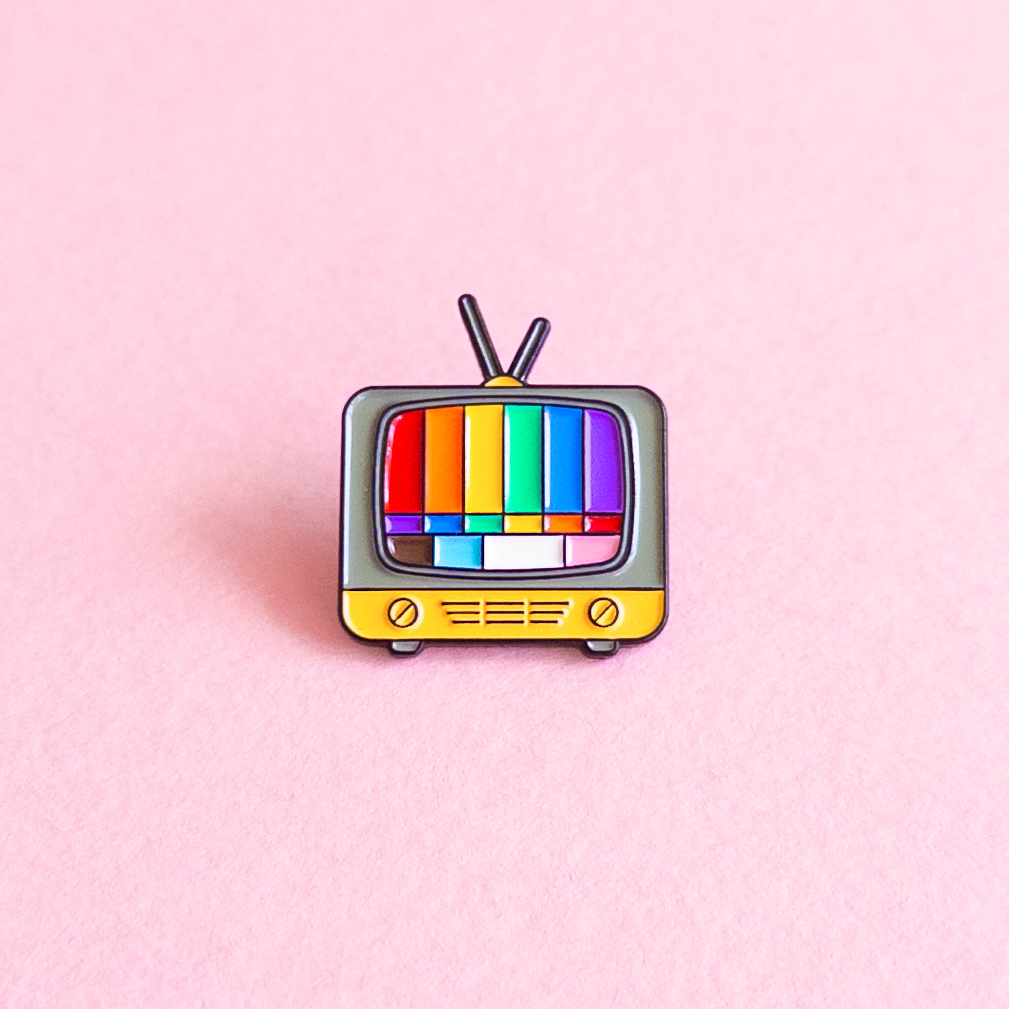Vintage TV (rainbow)