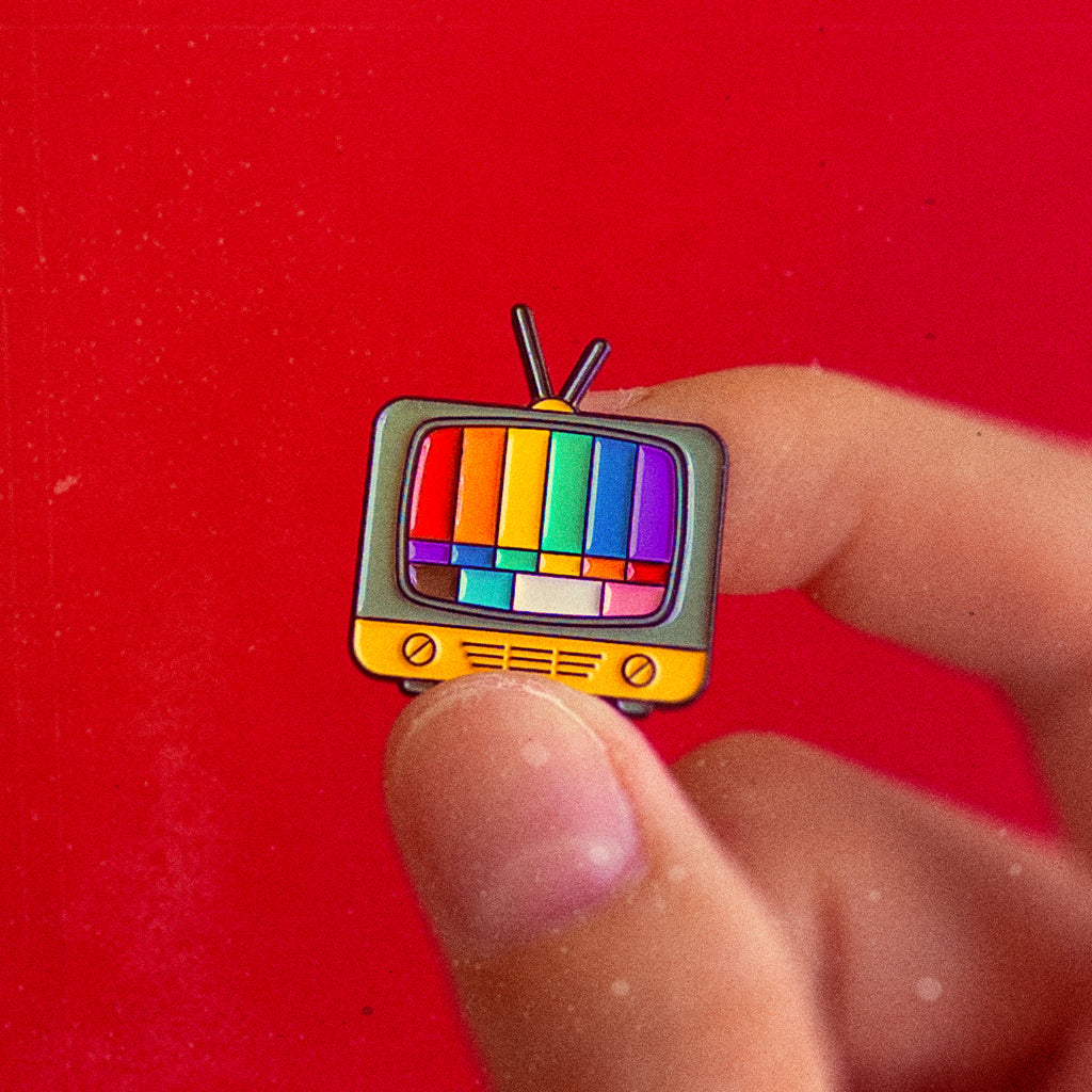 Vintage TV (rainbow)